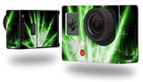 Lightning Green - Decal Style Skin fits GoPro Hero 3+ Camera (GOPRO NOT INCLUDED)