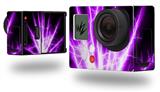 Lightning Purple - Decal Style Skin fits GoPro Hero 3+ Camera (GOPRO NOT INCLUDED)