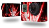 Lightning Red - Decal Style Skin fits GoPro Hero 3+ Camera (GOPRO NOT INCLUDED)