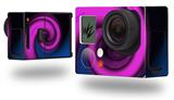 Alecias Swirl 01 Purple - Decal Style Skin fits GoPro Hero 3+ Camera (GOPRO NOT INCLUDED)