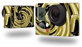 Alecias Swirl 02 Yellow - Decal Style Skin fits GoPro Hero 3+ Camera (GOPRO NOT INCLUDED)