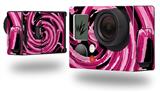 Alecias Swirl 02 Hot Pink - Decal Style Skin fits GoPro Hero 3+ Camera (GOPRO NOT INCLUDED)