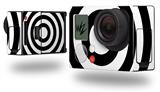 Bullseye Black and White - Decal Style Skin fits GoPro Hero 3+ Camera (GOPRO NOT INCLUDED)