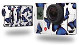 Butterflies Blue - Decal Style Skin fits GoPro Hero 3+ Camera (GOPRO NOT INCLUDED)