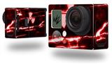 Radioactive Red - Decal Style Skin fits GoPro Hero 3+ Camera (GOPRO NOT INCLUDED)