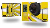 Rising Sun Japanese Flag Yellow - Decal Style Skin fits GoPro Hero 3+ Camera (GOPRO NOT INCLUDED)