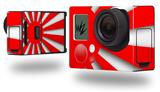Rising Sun Japanese Flag Red - Decal Style Skin fits GoPro Hero 3+ Camera (GOPRO NOT INCLUDED)