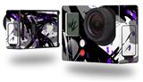 Abstract 02 Purple - Decal Style Skin fits GoPro Hero 3+ Camera (GOPRO NOT INCLUDED)