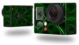 Abstract 01 Green - Decal Style Skin fits GoPro Hero 3+ Camera (GOPRO NOT INCLUDED)