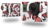 Butterflies Pink - Decal Style Skin fits GoPro Hero 3+ Camera (GOPRO NOT INCLUDED)