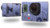 Feminine Yin Yang Blue - Decal Style Skin fits GoPro Hero 3+ Camera (GOPRO NOT INCLUDED)