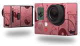 Feminine Yin Yang Red - Decal Style Skin fits GoPro Hero 3+ Camera (GOPRO NOT INCLUDED)
