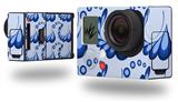 Petals Blue - Decal Style Skin fits GoPro Hero 3+ Camera (GOPRO NOT INCLUDED)