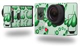 Petals Green - Decal Style Skin fits GoPro Hero 3+ Camera (GOPRO NOT INCLUDED)