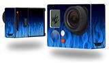 Fire Blue - Decal Style Skin fits GoPro Hero 3+ Camera (GOPRO NOT INCLUDED)