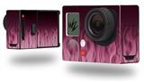 Fire Pink - Decal Style Skin fits GoPro Hero 3+ Camera (GOPRO NOT INCLUDED)