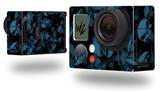 Skulls Confetti Blue - Decal Style Skin fits GoPro Hero 3+ Camera (GOPRO NOT INCLUDED)