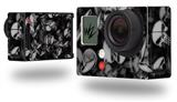 Skulls Confetti White - Decal Style Skin fits GoPro Hero 3+ Camera (GOPRO NOT INCLUDED)