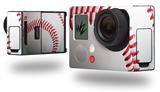 Baseball - Decal Style Skin fits GoPro Hero 3+ Camera (GOPRO NOT INCLUDED)