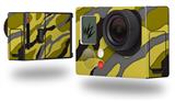 Camouflage Yellow - Decal Style Skin fits GoPro Hero 3+ Camera (GOPRO NOT INCLUDED)