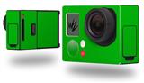 Solids Collection Green - Decal Style Skin fits GoPro Hero 3+ Camera (GOPRO NOT INCLUDED)