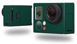 Solids Collection Hunter Green - Decal Style Skin fits GoPro Hero 3+ Camera (GOPRO NOT INCLUDED)
