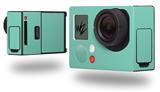 Solids Collection Seafoam Green - Decal Style Skin fits GoPro Hero 3+ Camera (GOPRO NOT INCLUDED)