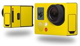 Solids Collection Yellow - Decal Style Skin fits GoPro Hero 3+ Camera (GOPRO NOT INCLUDED)