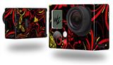 Twisted Garden Red and Yellow - Decal Style Skin fits GoPro Hero 3+ Camera (GOPRO NOT INCLUDED)
