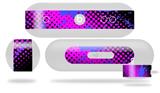 Decal Style Wrap Skin works with Beats Pill Plus Speaker Halftone Splatter Blue Hot Pink Skin Only (BEATS PILL NOT INCLUDED)