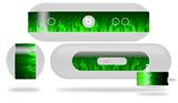 Decal Style Wrap Skin works with Beats Pill Plus Speaker Fire Green Skin Only (BEATS PILL NOT INCLUDED)