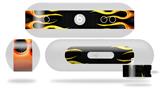 Decal Style Wrap Skin works with Beats Pill Plus Speaker Metal Flames Skin Only (BEATS PILL NOT INCLUDED)
