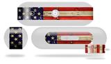Decal Style Wrap Skin works with Beats Pill Plus Speaker Painted Faded and Cracked USA American Flag Skin Only (BEATS PILL NOT INCLUDED)