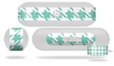 Decal Style Wrap Skin works with Beats Pill Plus Speaker Houndstooth Seafoam Green Skin Only (BEATS PILL NOT INCLUDED)