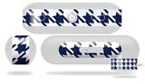 Decal Style Wrap Skin works with Beats Pill Plus Speaker Houndstooth Navy Blue Skin Only (BEATS PILL NOT INCLUDED)