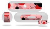 Decal Style Wrap Skin works with Beats Pill Plus Speaker Lots of Dots Red on Pink Skin Only (BEATS PILL NOT INCLUDED)