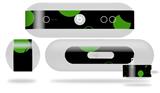 Decal Style Wrap Skin works with Beats Pill Plus Speaker Lots of Dots Green on Black Skin Only (BEATS PILL NOT INCLUDED)