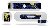 Decal Style Wrap Skin works with Beats Pill Plus Speaker Twisted Garden Blue and Yellow Skin Only (BEATS PILL NOT INCLUDED)