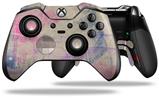 Pastel Abstract Pink and Blue - Decal Style Skin fits Microsoft XBOX One ELITE Wireless Controller (CONTROLLER NOT INCLUDED)