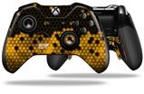 HEX Yellow - Decal Style Skin fits Microsoft XBOX One ELITE Wireless Controller (CONTROLLER NOT INCLUDED)