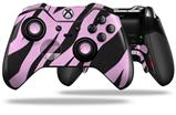 Zebra Skin Pink - Decal Style Skin fits Microsoft XBOX One ELITE Wireless Controller (CONTROLLER NOT INCLUDED)