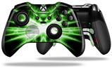 Lightning Green - Decal Style Skin fits Microsoft XBOX One ELITE Wireless Controller (CONTROLLER NOT INCLUDED)