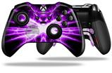 Lightning Purple - Decal Style Skin fits Microsoft XBOX One ELITE Wireless Controller (CONTROLLER NOT INCLUDED)