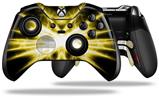 Lightning Yellow - Decal Style Skin fits Microsoft XBOX One ELITE Wireless Controller (CONTROLLER NOT INCLUDED)