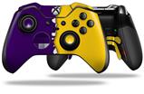 Ripped Colors Purple Yellow - Decal Style Skin fits Microsoft XBOX One ELITE Wireless Controller (CONTROLLER NOT INCLUDED)