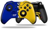 Ripped Colors Blue Yellow - Decal Style Skin fits Microsoft XBOX One ELITE Wireless Controller (CONTROLLER NOT INCLUDED)