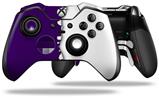 Ripped Colors Purple White - Decal Style Skin fits Microsoft XBOX One ELITE Wireless Controller (CONTROLLER NOT INCLUDED)