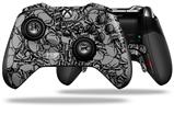 Scattered Skulls Gray - Decal Style Skin fits Microsoft XBOX One ELITE Wireless Controller (CONTROLLER NOT INCLUDED)