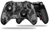 HEX Mesh Camo 01 Gray - Decal Style Skin fits Microsoft XBOX One ELITE Wireless Controller (CONTROLLER NOT INCLUDED)