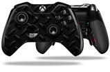 Diamond Plate Metal 02 Black - Decal Style Skin fits Microsoft XBOX One ELITE Wireless Controller (CONTROLLER NOT INCLUDED)